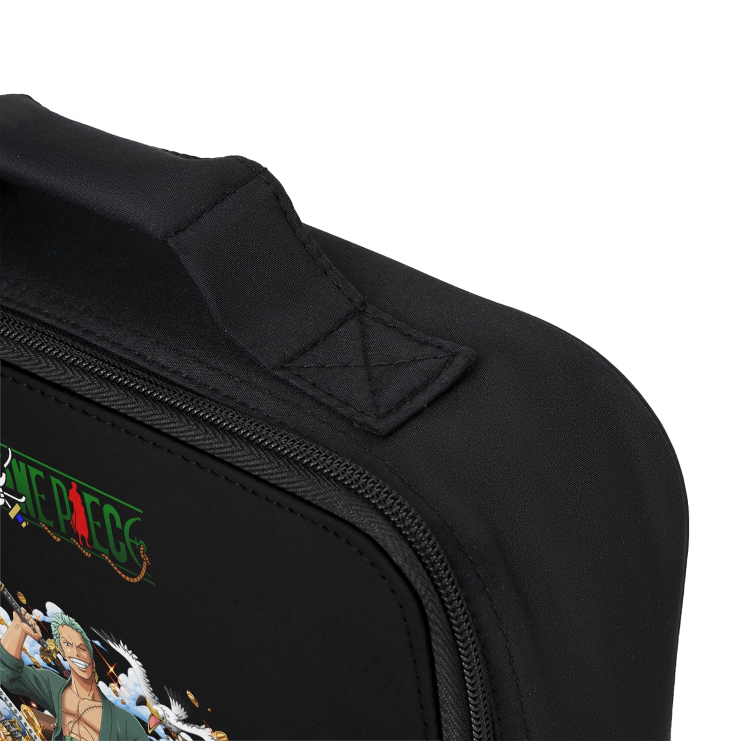Roronoa Zoro One Piece Anime Lunch Bag Black 🍱