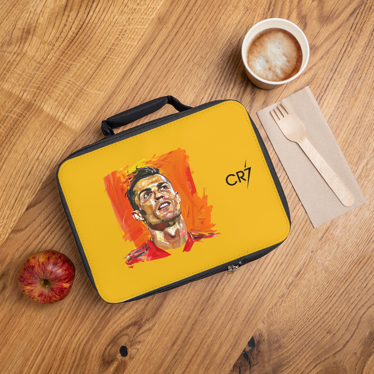 CR7 Cristiano Ronaldo Lunch Bag Yellow ⚽🥇