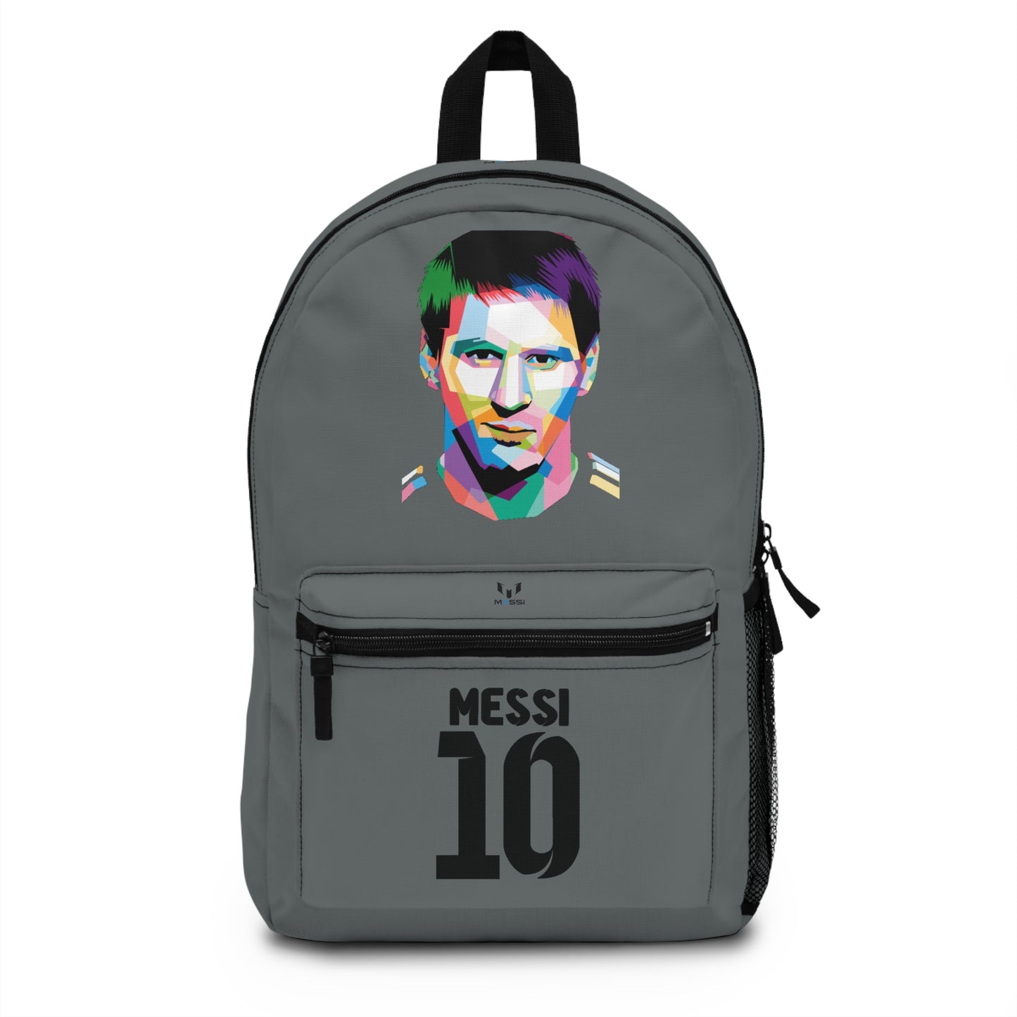 Leo Messi School Backpack for Boys Dark grey 🎒🏆 ⚽