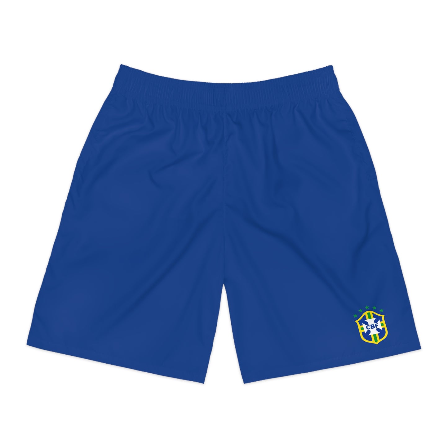 Brazilian Flag Men's Jogger Shorts, Summer Wear, Sports Shorts, Vacation Style, Casual Comfort, Pool Party Must-Have