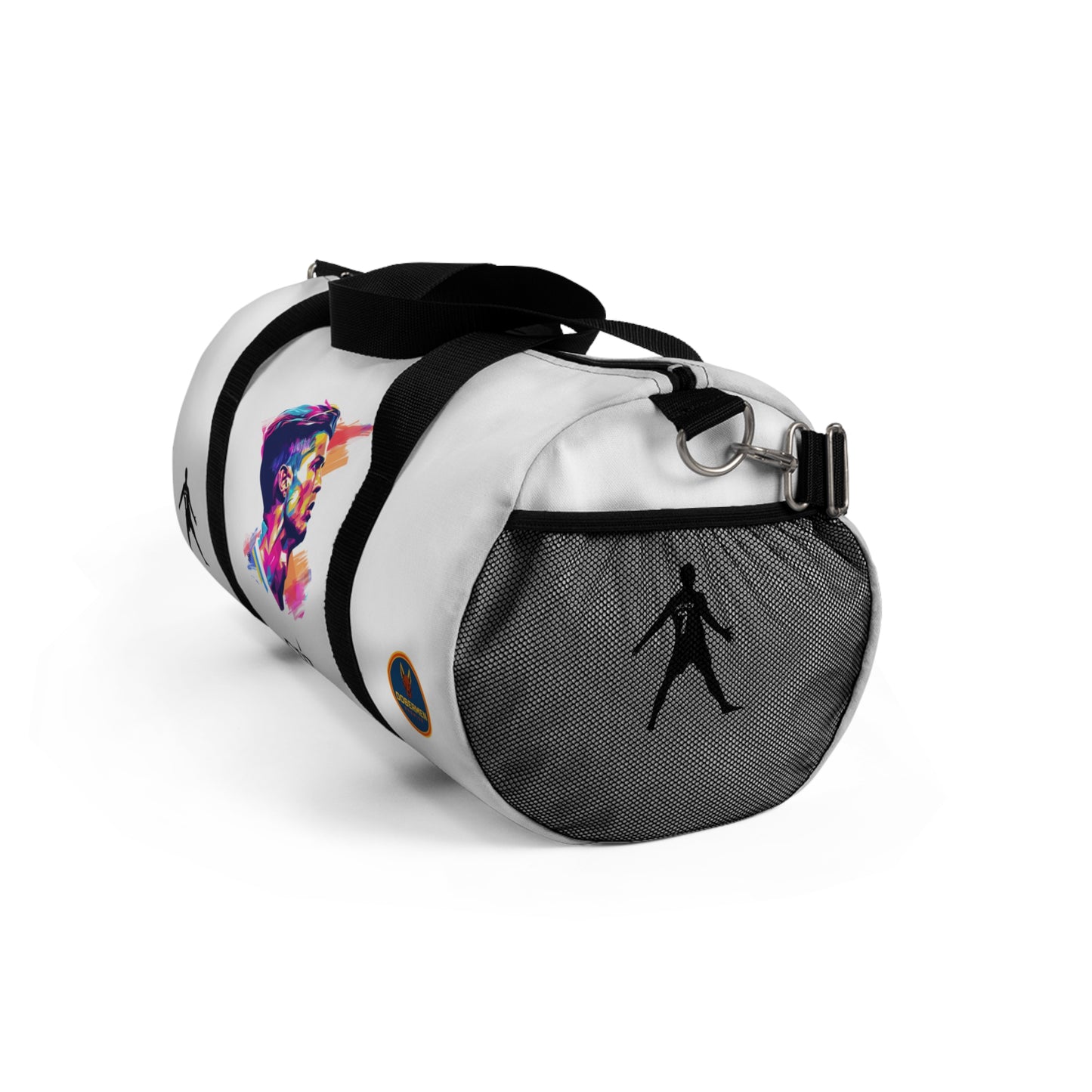 Premium Cristiano Ronaldo Duffel Bag White 🏆⚽
