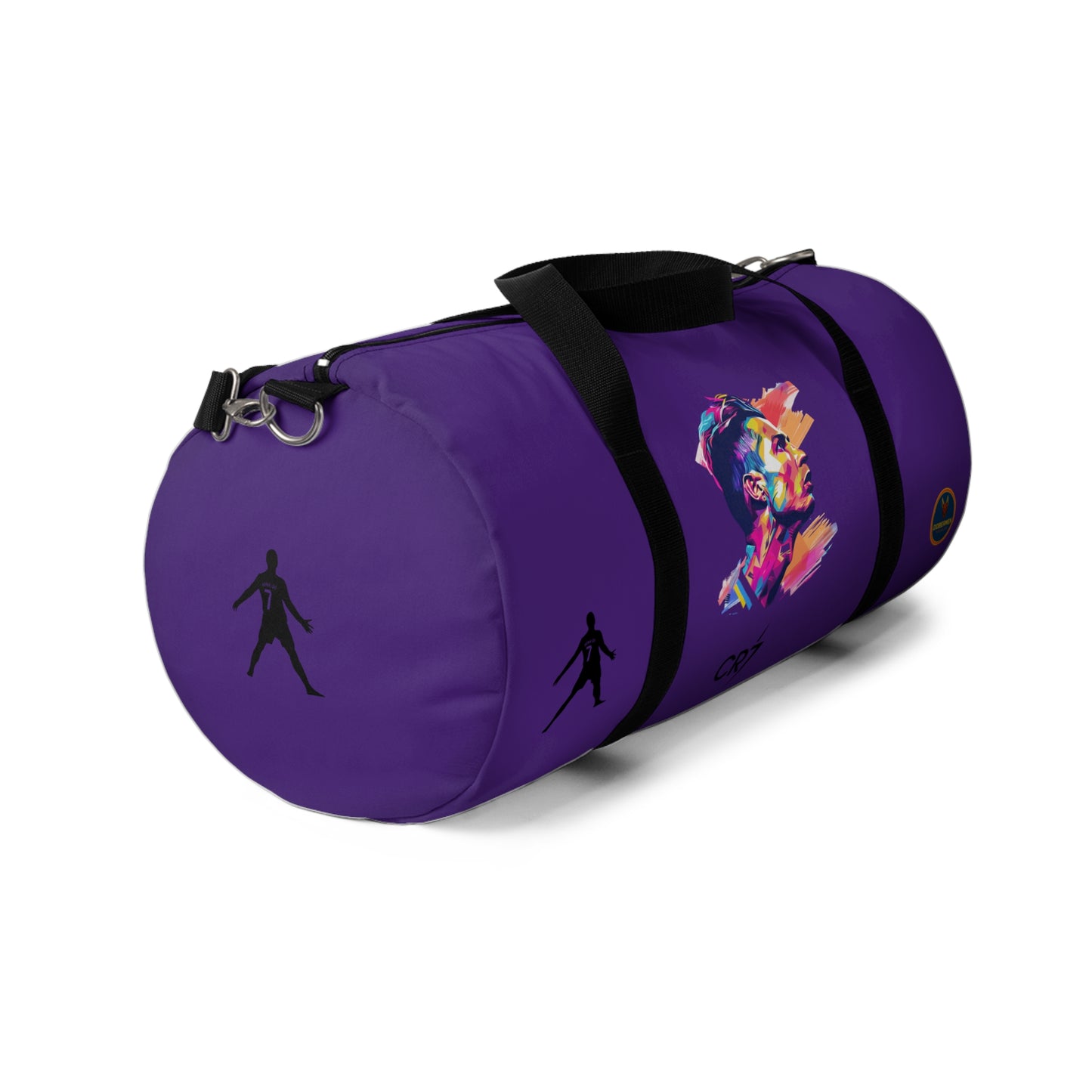 Premium Cristiano Ronaldo Duffel Bag Purple 🏆⚽
