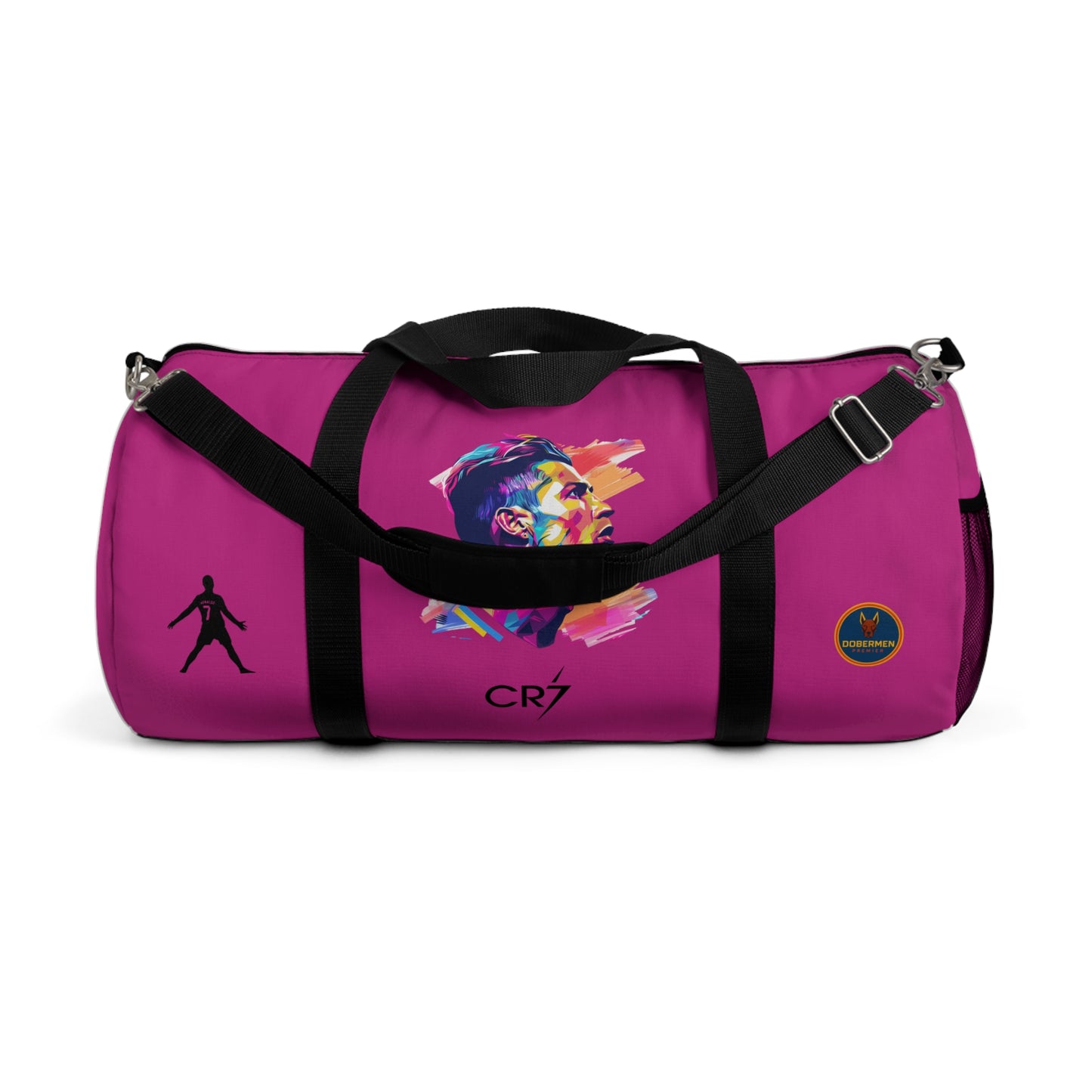 Premium Cristiano Ronaldo Duffel Bag Pink 🏆⚽
