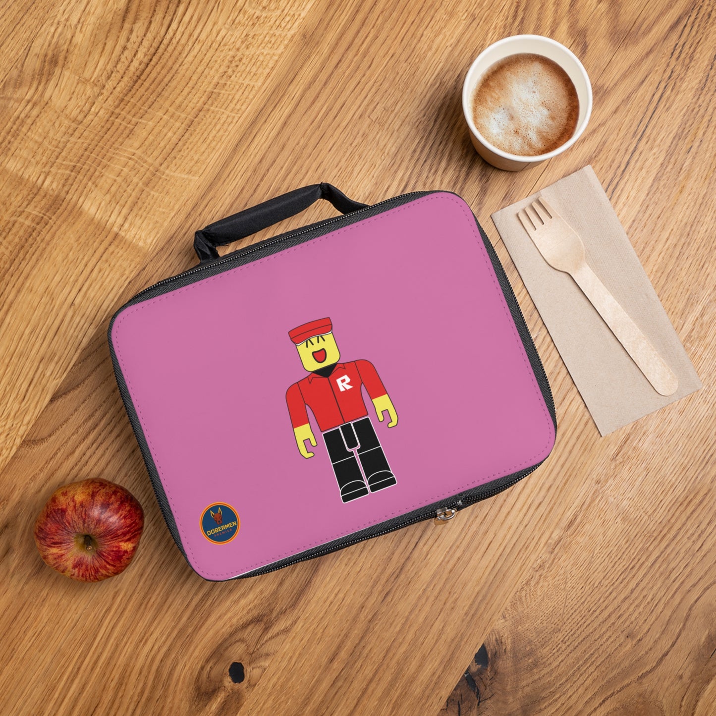 Roblox Gamer Lunch Bag Light pink 🎮🎒✨