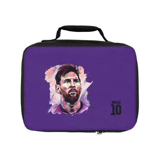 Lionel Messi LM10 Lunch Bag Purple ⚽🥇