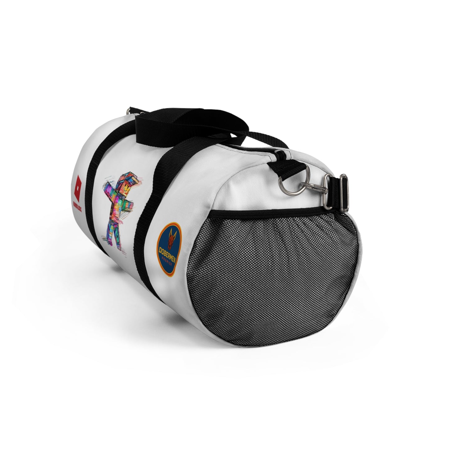 Roblox Themed Duffel Bag White 🧒🕹️ 👧