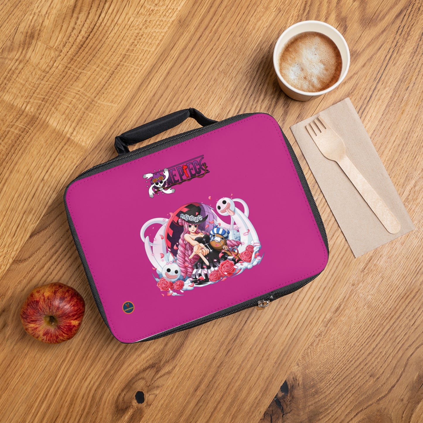 Nico Robin One Piece Anime Lunch Bag Pink 🍱