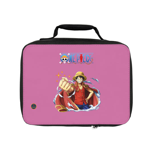 Monkey D. Luffy One Piece Anime Lunch Bag Light pink 🍱