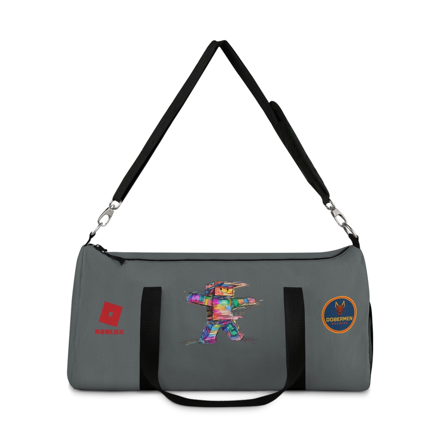 Roblox Themed Duffel Bag Dark grey 🧒🕹️ 👧