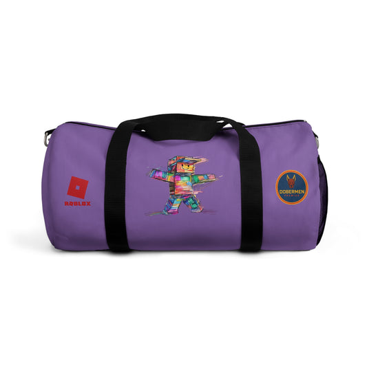 Roblox Themed Duffel Bag Light purple 🧒🕹️ 👧