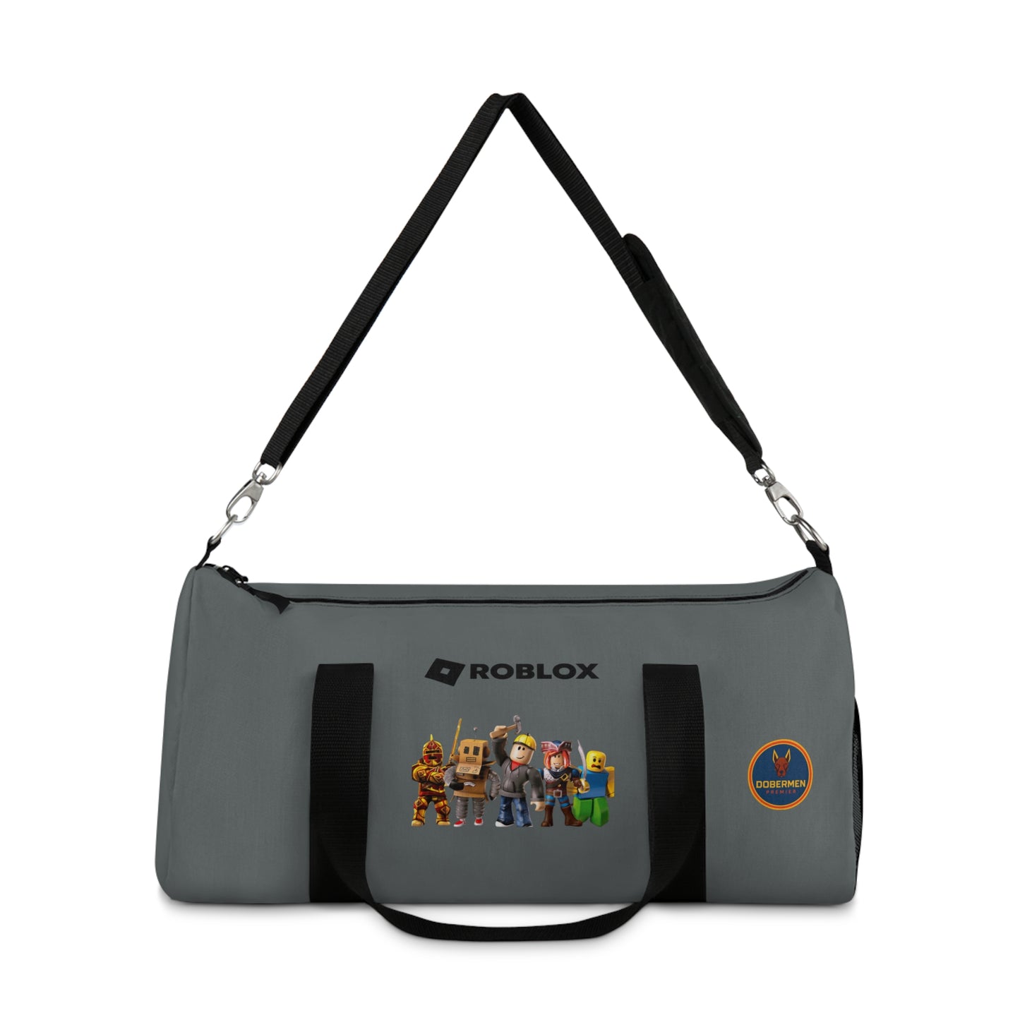 Roblox Adventure Duffel Dark grey 🎮✨🧳