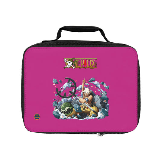 Usopp One Piece Anime Lunch Bag Pink 🍱