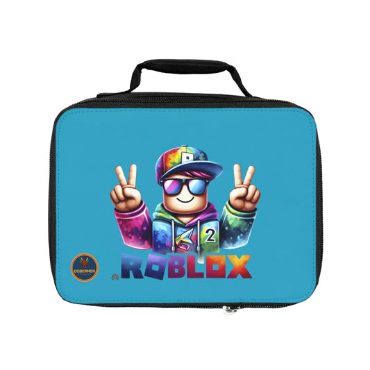 Roblox Fan Lunch Bag Light Turquoise 🎮🎒✨