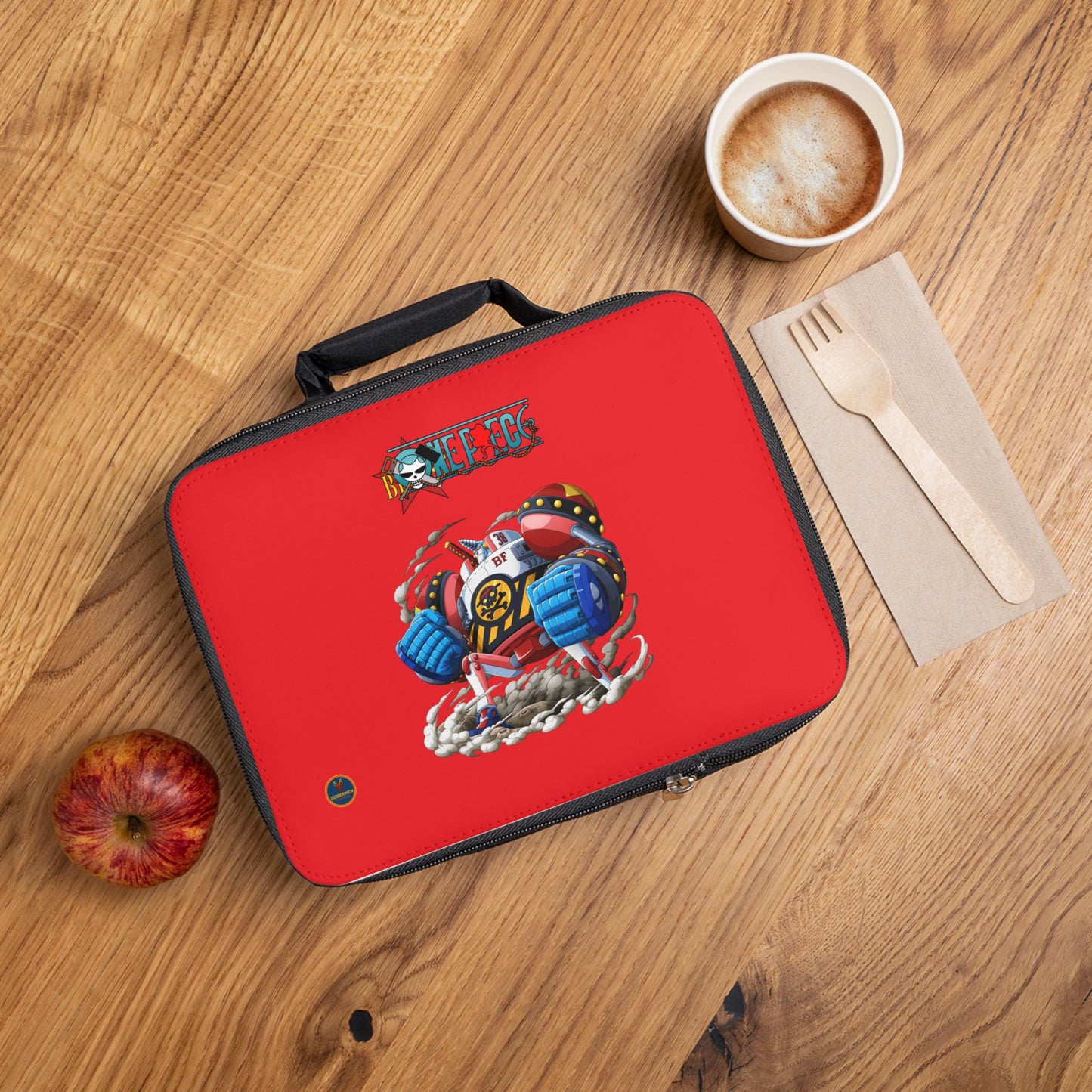 Franky One Piece Anime Lunch Bag Red 🍱