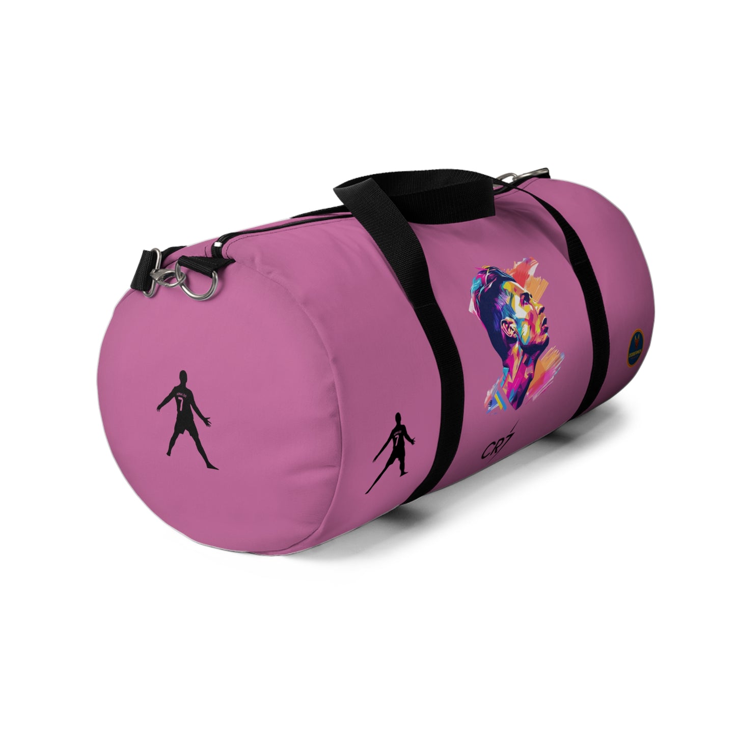 Premium Cristiano Ronaldo Duffel Bag Light pink 🏆⚽