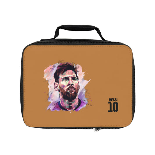 Lionel Messi LM10 Lunch Bag Light brown ⚽🥇