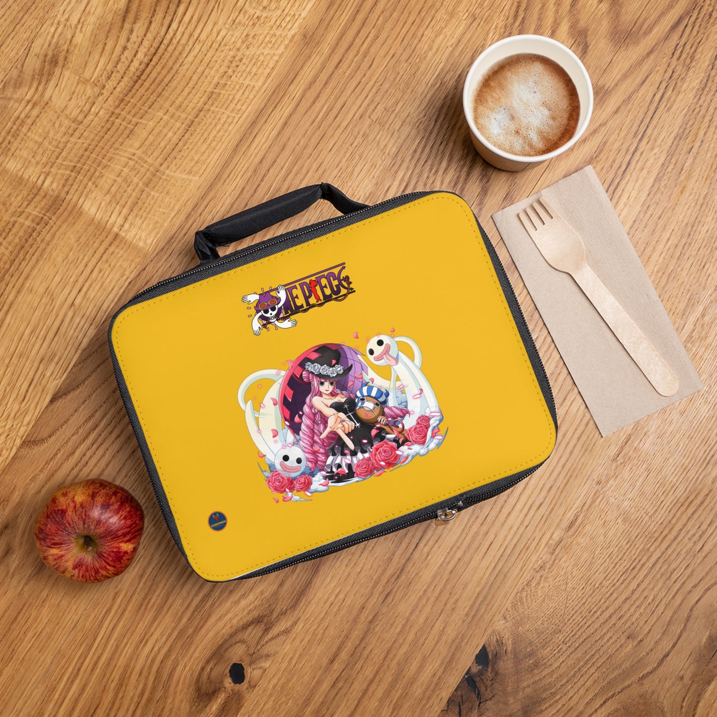 Nico Robin One Piece Anime Lunch Bag Yellow 🍱