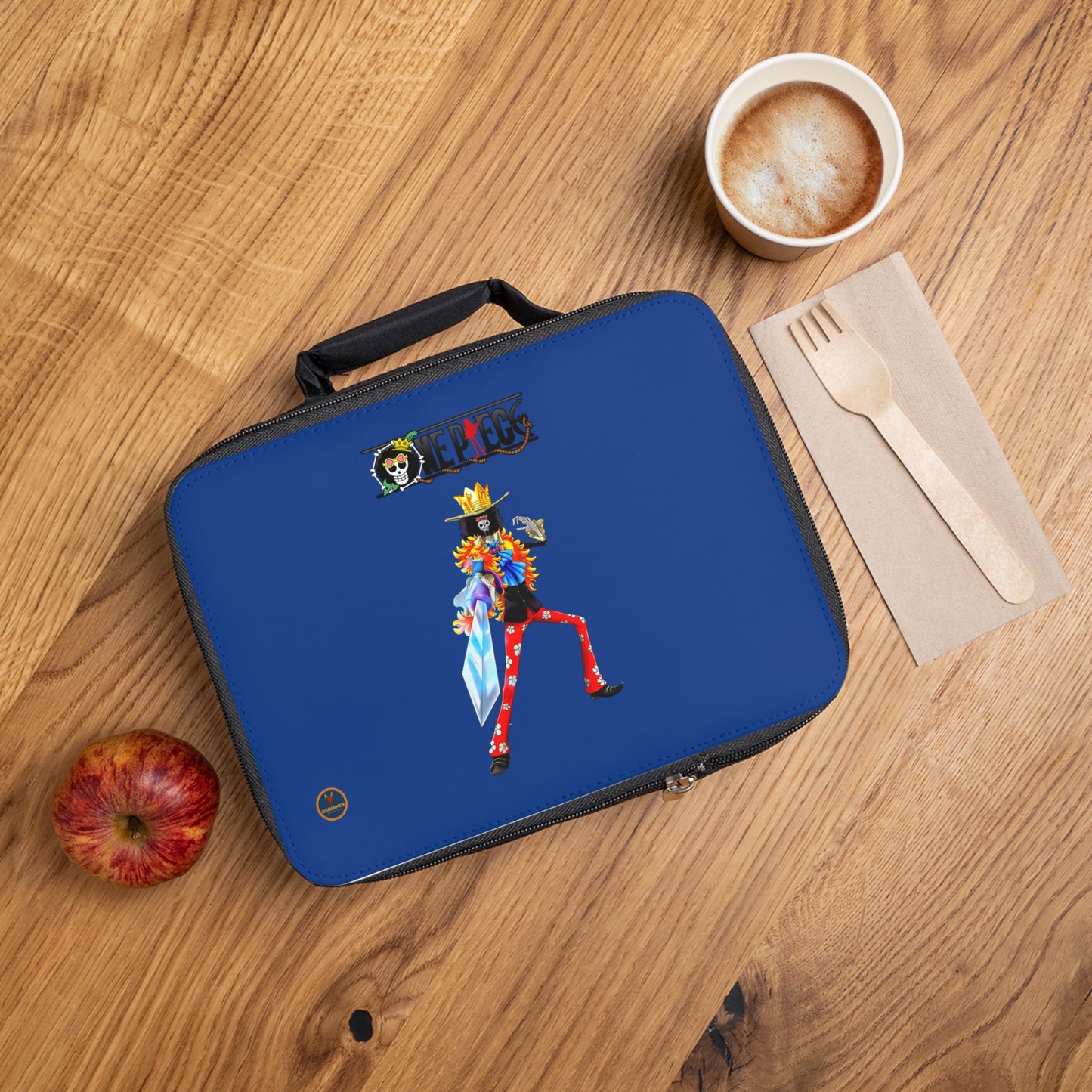 Brook One Piece Anime Lunch Bag Dark blue 🍱