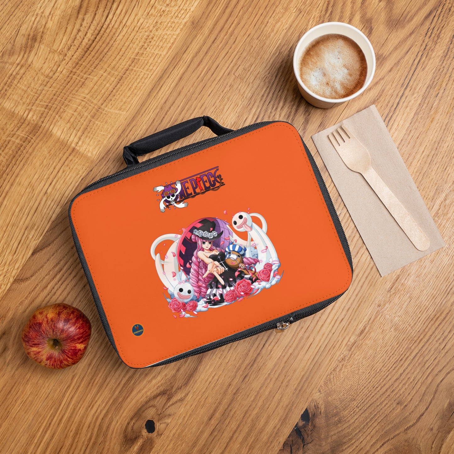 Nico Robin One Piece Anime Lunch Bag Orange 🍱