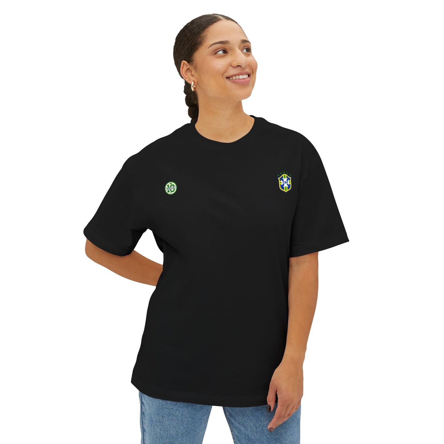 Pelé Oversized Boxy Tee | Brazil 10 Soccer Style 👕 ⚽ 🇧🇷 👑