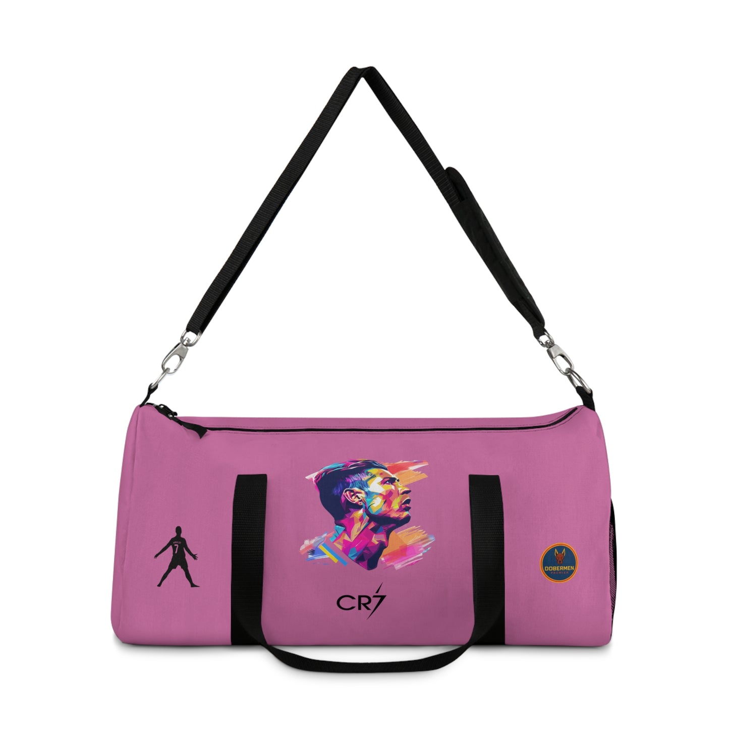 Premium Cristiano Ronaldo Duffel Bag Light pink 🏆⚽