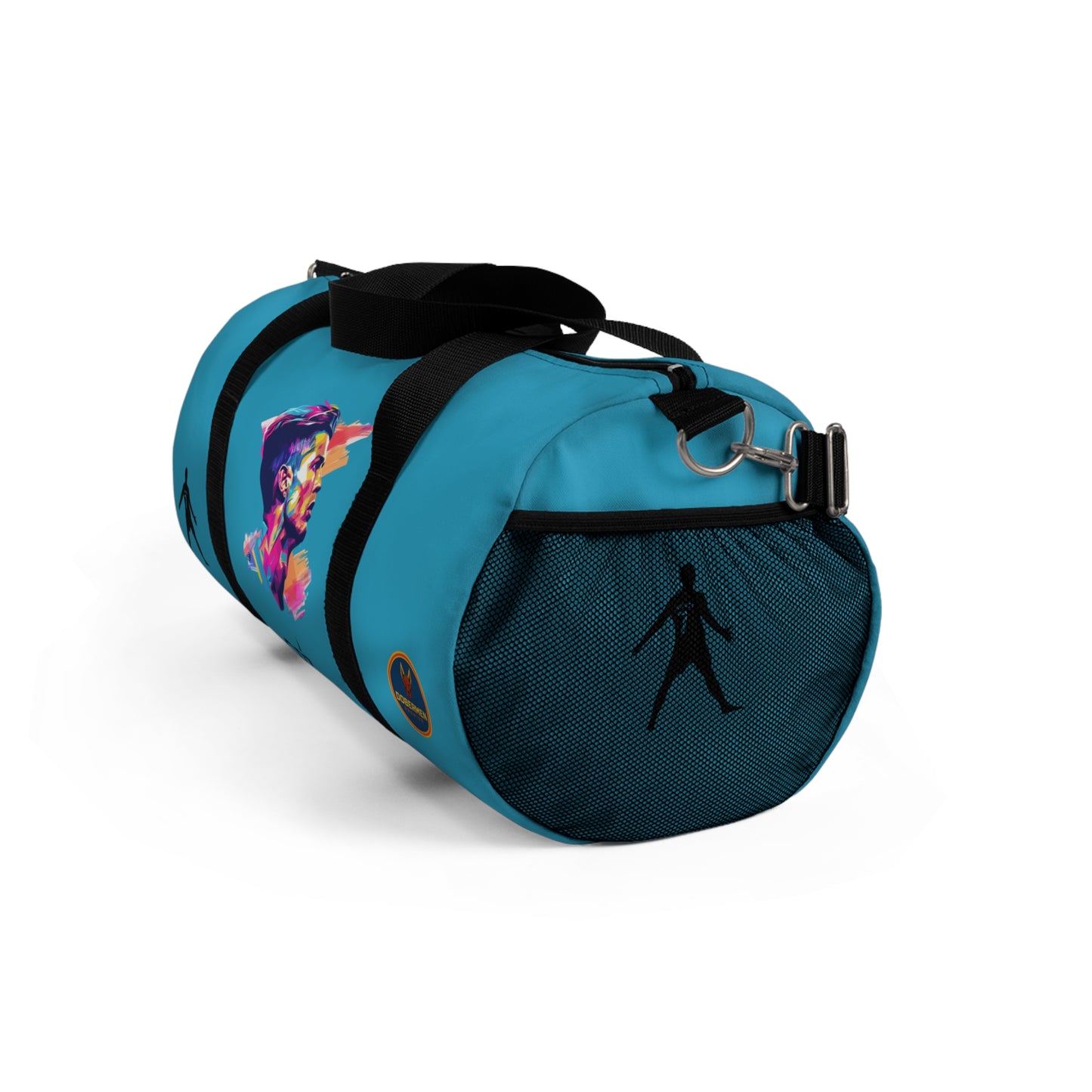 Premium Cristiano Ronaldo Duffel Bag Turquoise 🏆⚽