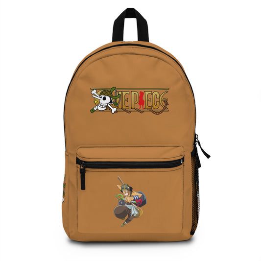 Usopp One Piece Anime Backpack Light brown 🎯