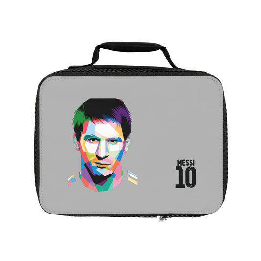 Lionel Messi LM10 Thermal Lunch Bag Light grey ⚽🥶