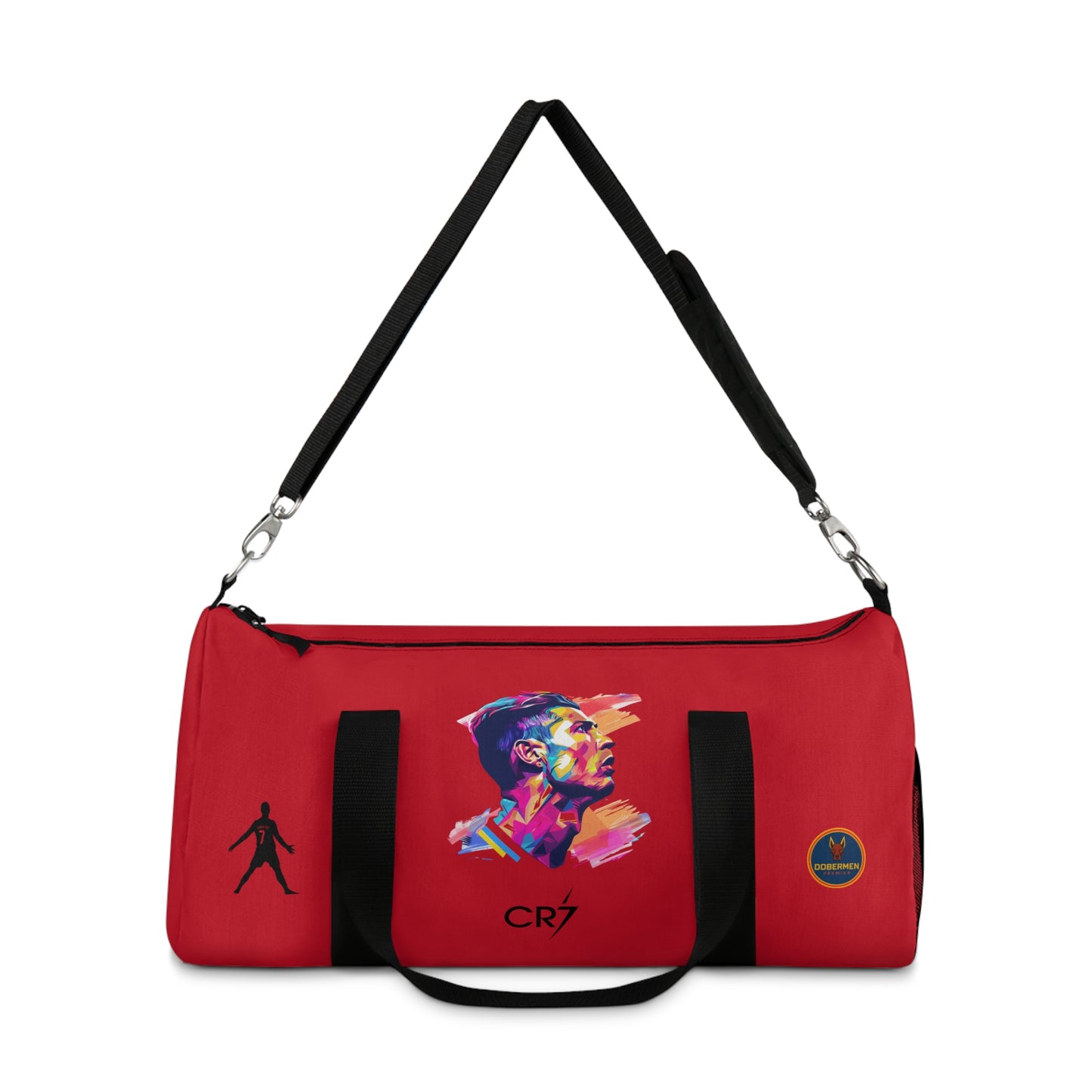 Premium Cristiano Ronaldo Duffel Bag Dark red 🏆⚽