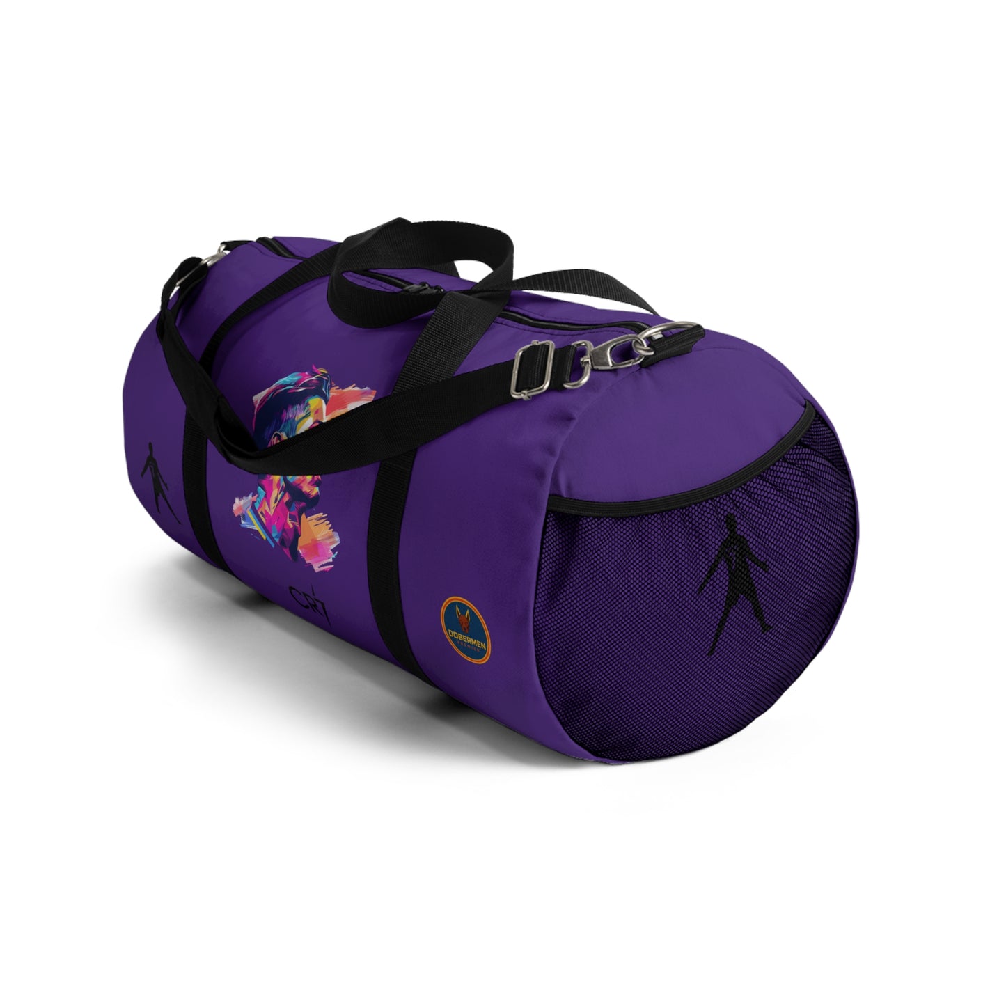 Premium Cristiano Ronaldo Duffel Bag Purple 🏆⚽