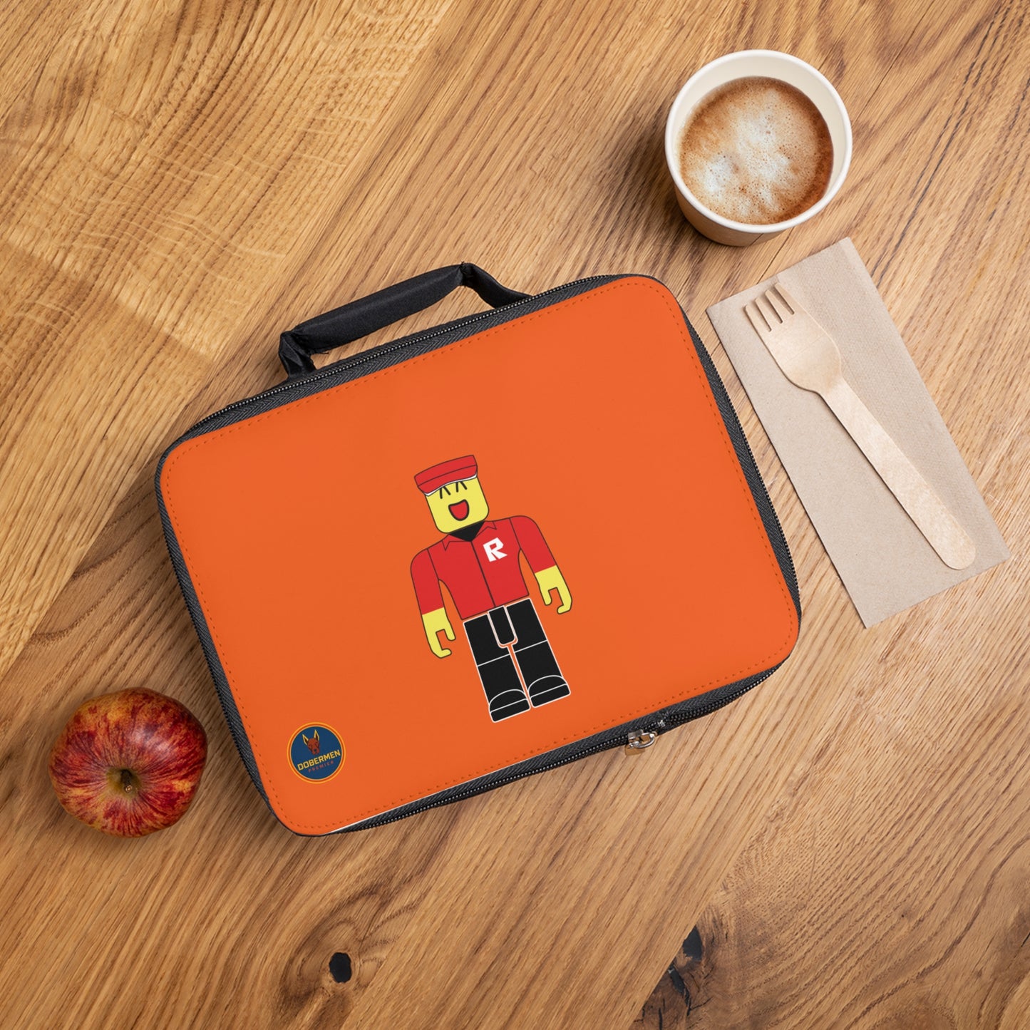 Roblox Gamer Lunch Bag Orange 🎮🎒✨