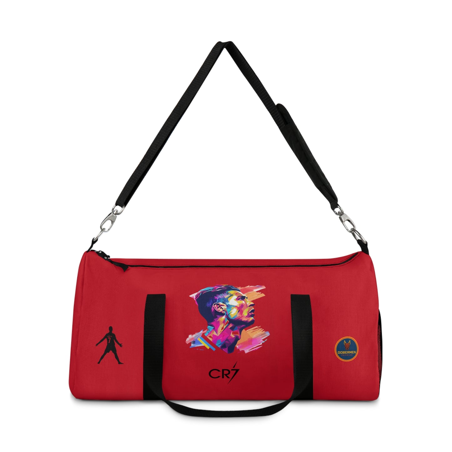 Premium Cristiano Ronaldo Duffel Bag Dark red 🏆⚽