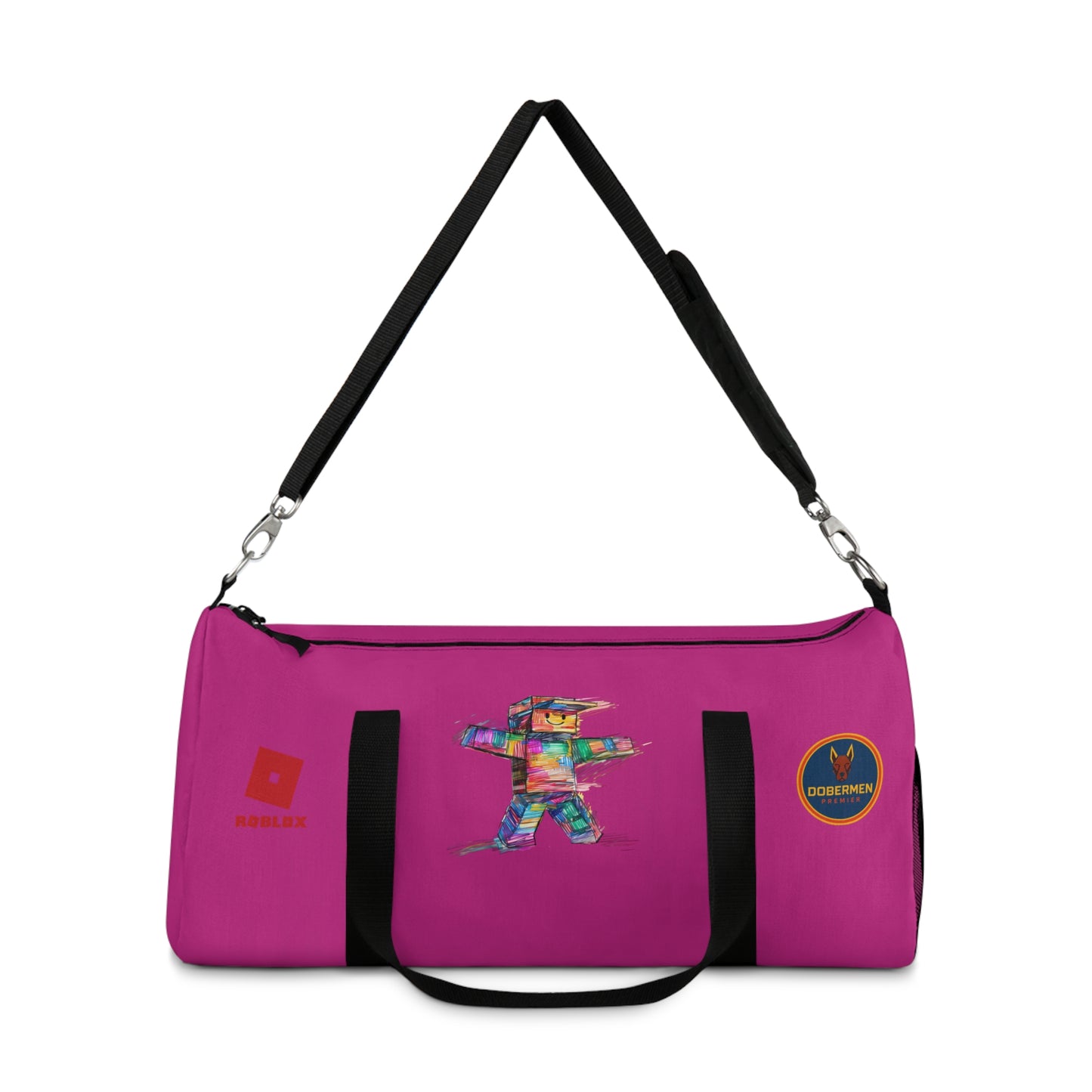 Roblox Themed Duffel Bag Pink 🧒🕹️ 👧