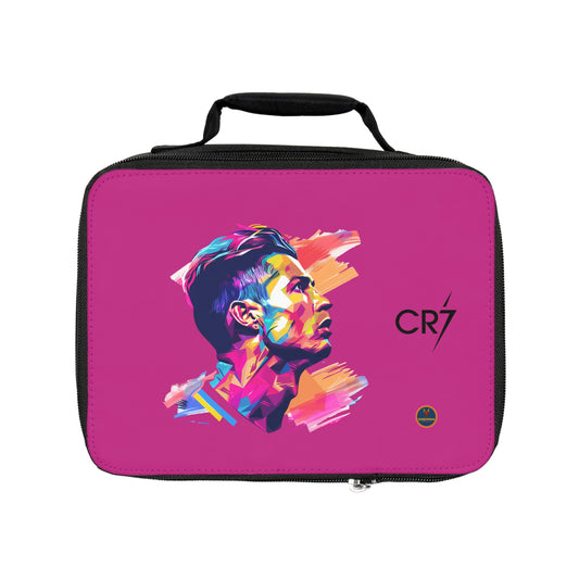 Cristiano Ronaldo CR7 Thermal Lunch Bag Pink ⚽🥶