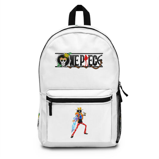 Brook One Piece Anime Backpack 🎵
