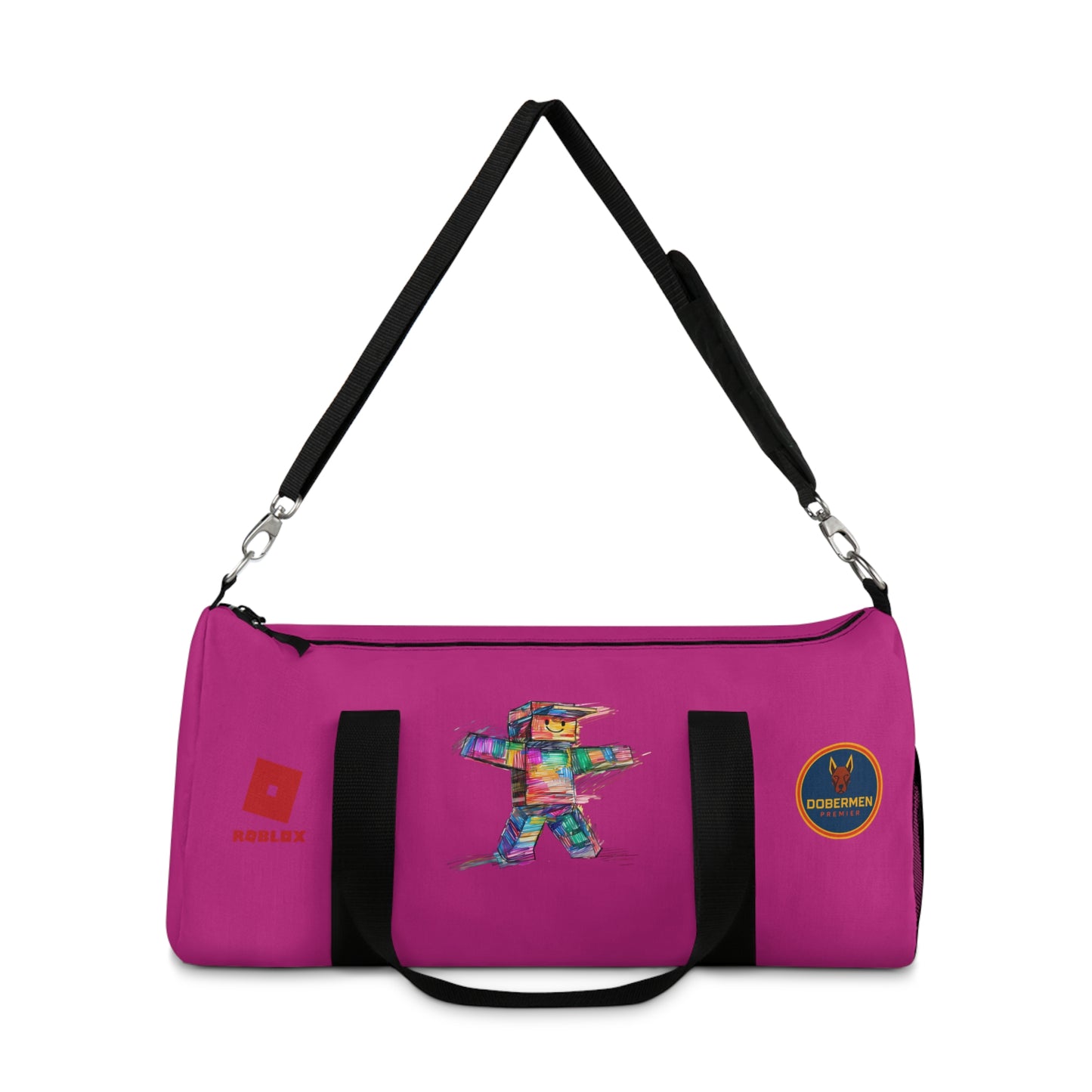 Roblox Themed Duffel Bag Pink 🧒🕹️ 👧
