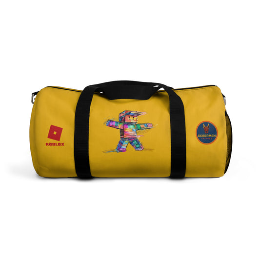 Roblox Themed Duffel Bag Yellow 🧒🕹️ 👧