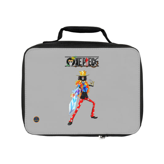 Brook One Piece Anime Lunch Bag Light grey 🍱