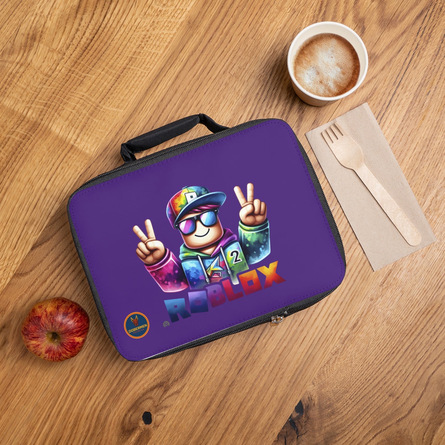 Roblox Fan Lunch Bag Purple 🎮🎒✨