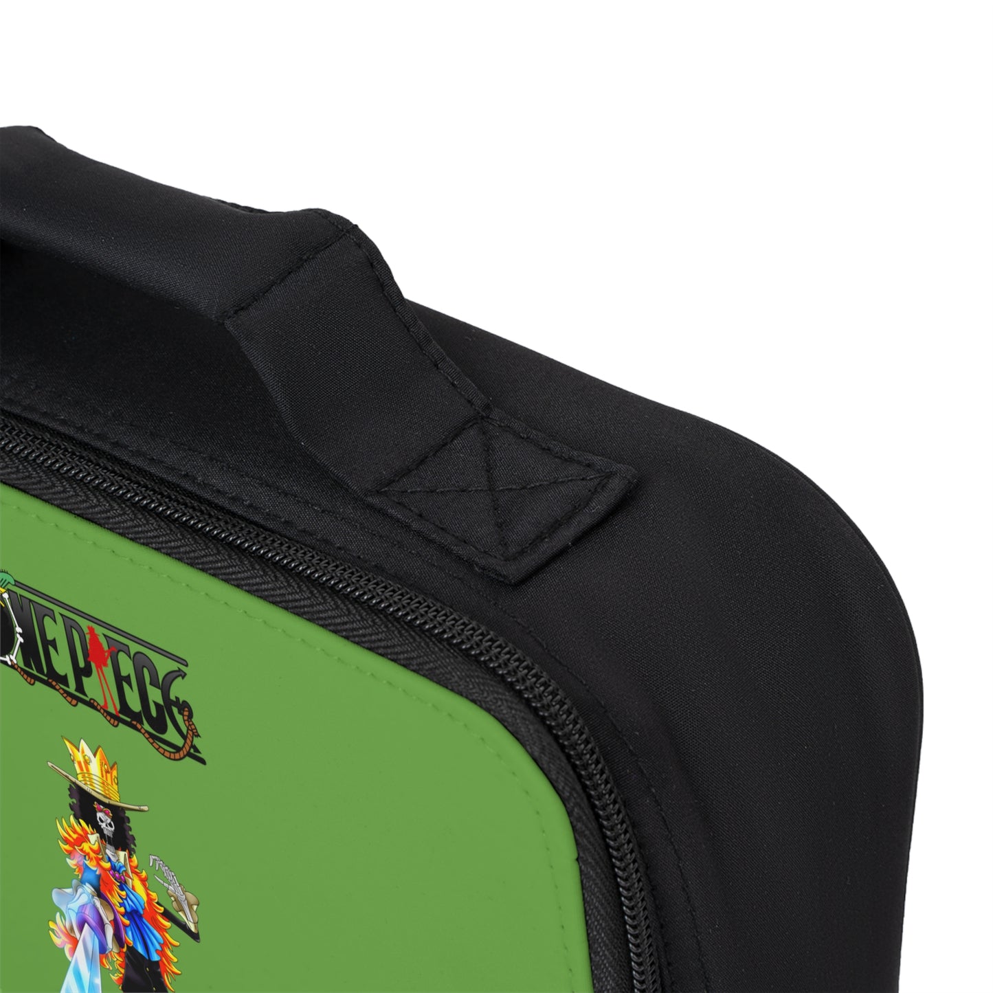 Brook One Piece Anime Lunch Bag Green 🍱