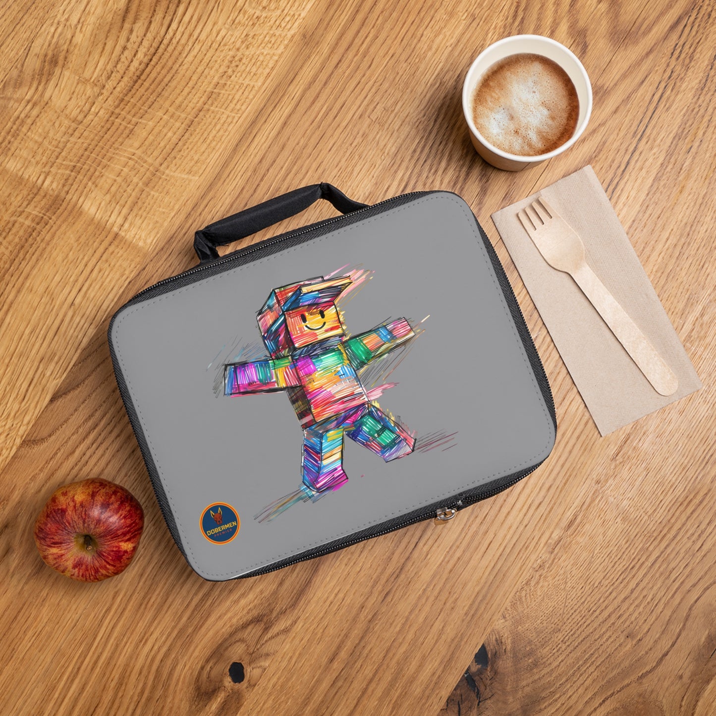 Roblox Lunch Bag Grey 🎮🎒✨