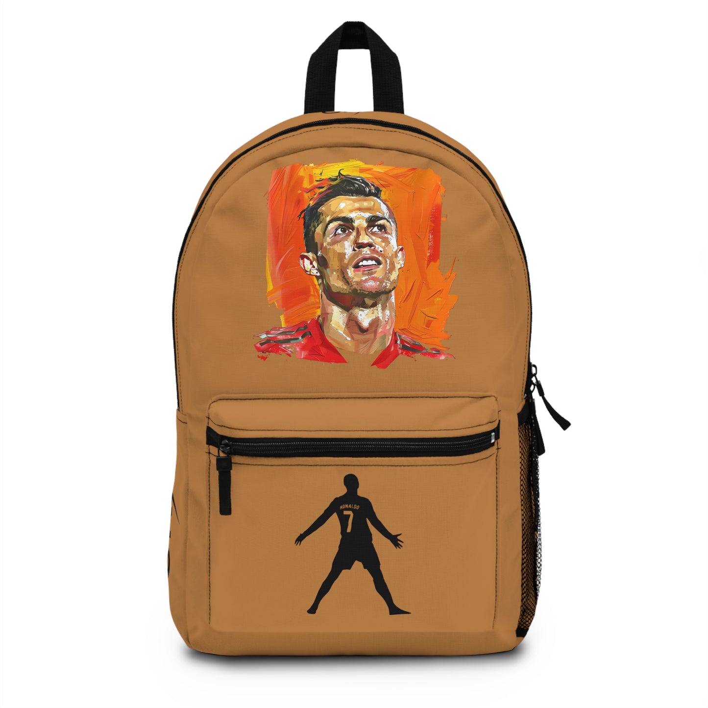 Cristiano Ronaldo CR7 Backpack Light brown ⚽🎒