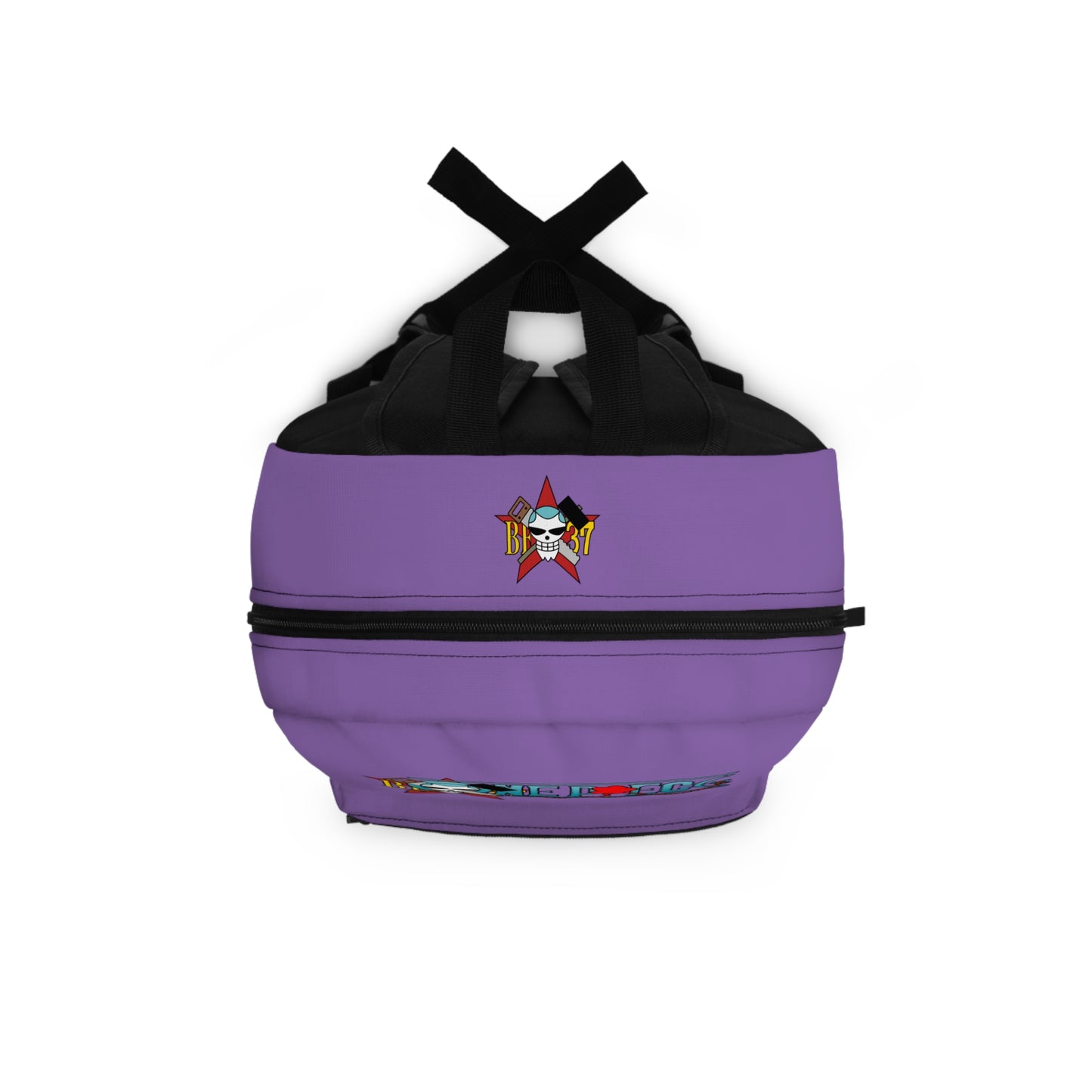 Franky One Piece Anime Backpack Light purple 🔧