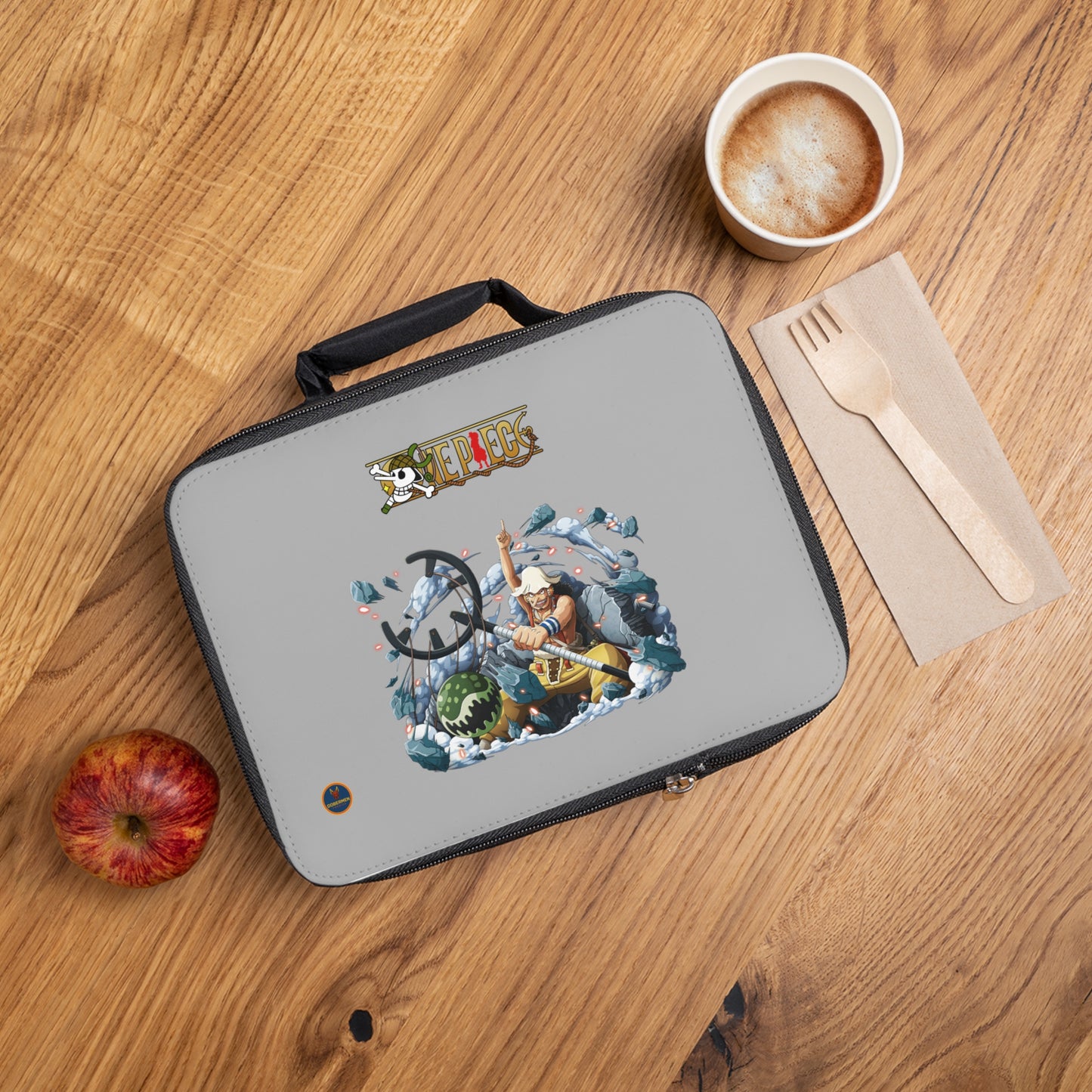 Usopp One Piece Anime Lunch Bag Light grey 🍱