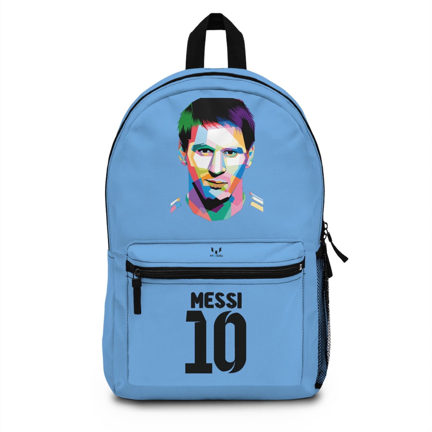 Leo Messi School Backpack for Boys Light blue 🎒🏆 ⚽