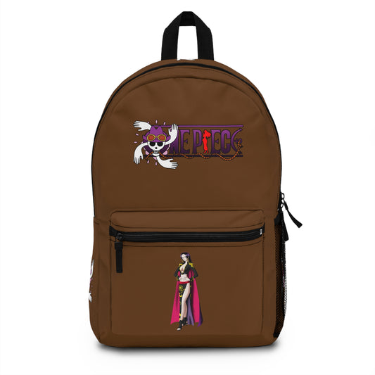 Nico Robin One Piece Premium Anime Backpack Brown 🎒