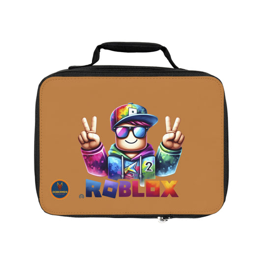 Roblox Fan Lunch Bag Light brown 🎮🎒✨