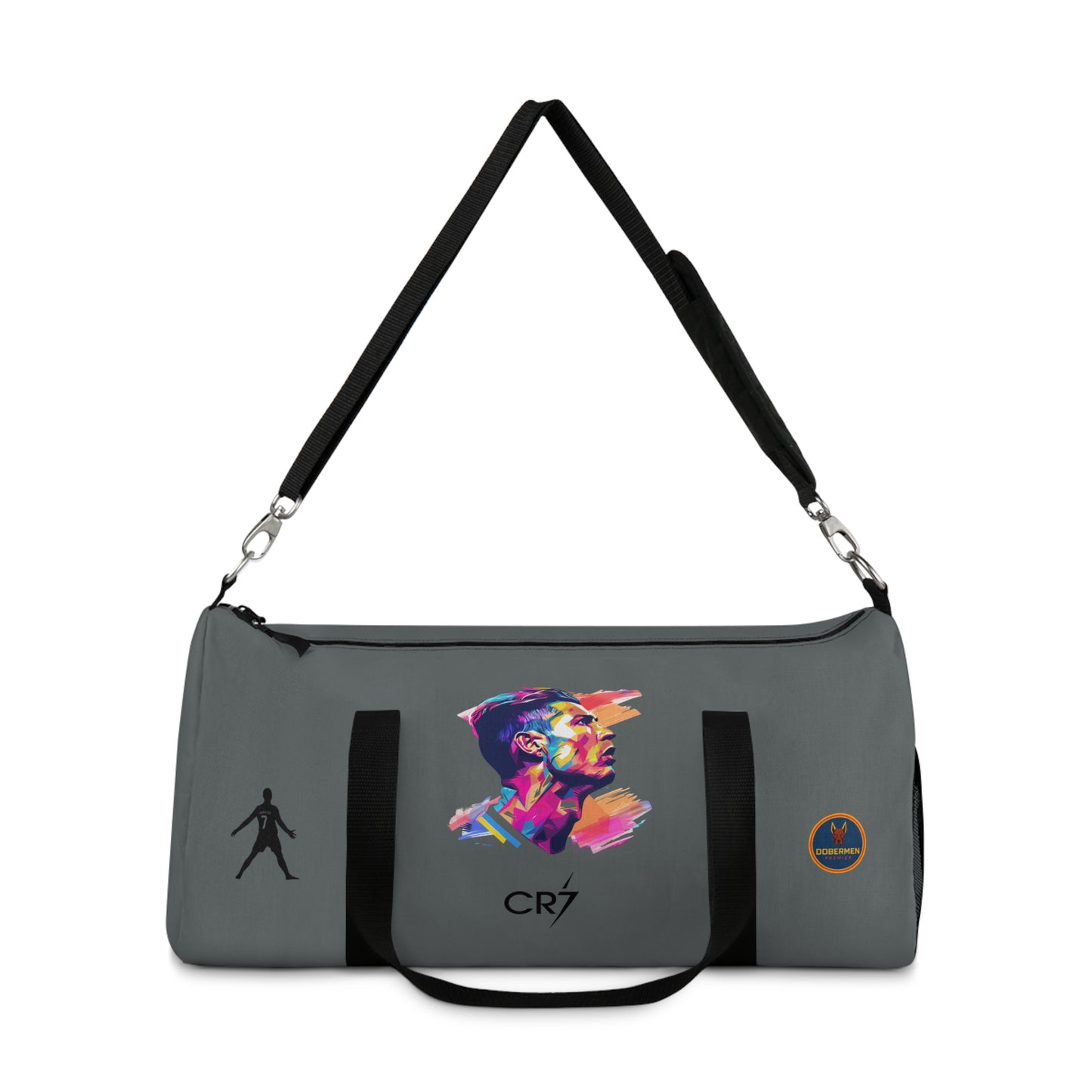 Premium Cristiano Ronaldo Duffel Bag Dark grey🏆⚽