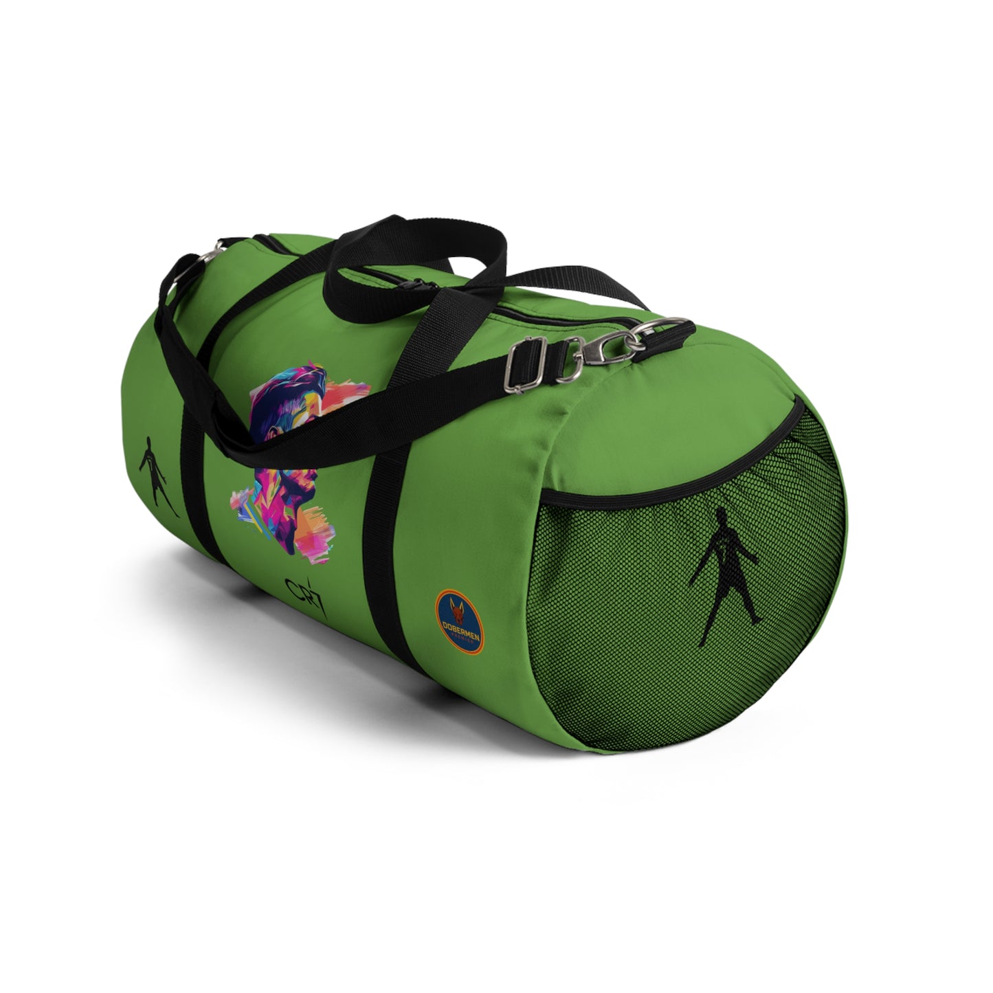 Premium Cristiano Ronaldo Duffel Bag Green 🏆⚽
