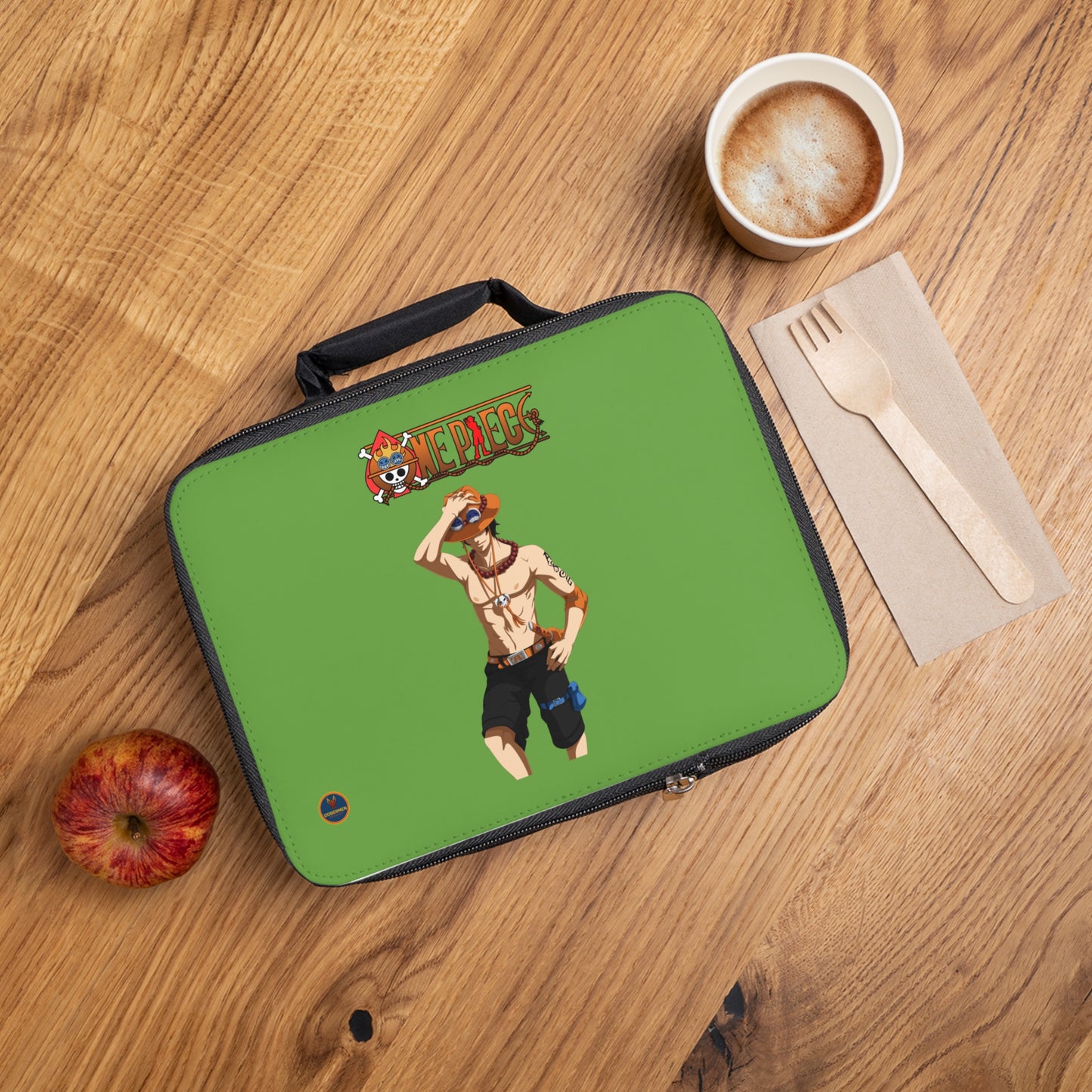 Sanji One Piece Anime Lunch Bag Green 🍱